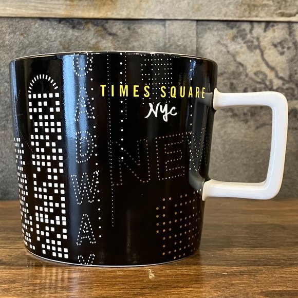 Starbucks Times Square New York City 14oz Coffee Mug 2014 - Picture 2 of 7